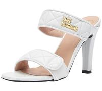Love Moschino Women's ja2835ag0i Sabotd. QUADRA105 Nappa, White, 7.5 UK