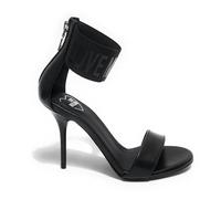 Love Moschino Women's Polja16109g0mie000a Sandal, Black, 4 UK