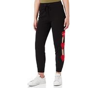 Love Moschino Women's Regular fit Jogger Casual Pants, Black, 42