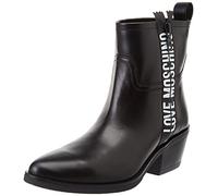 Love Moschino Women's Stivaletti da Donna, Pre Collezione Autunno Inverno 2021 Ankle Boot, Black, 5 UK (38 EU)