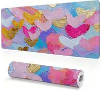Love Mouse pad 1200x600x3mm with Non-Slip Base As an office decoration Kl-3