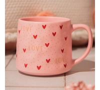 Love Mug with Cute Heart Ceramic Mug 540ml Assorted Designs