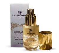 Love Mushrooms Brightening Face Serum 40Ml | Collagen Peptide For Hydration & Firming In White White