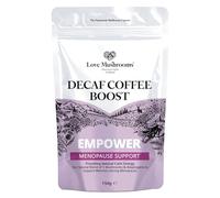 Love Mushrooms Empower Decaf Coffee for Menopause - 100% Arabica Beans with multi mushroom, multi plant extracts, minerals and nutrients 150g