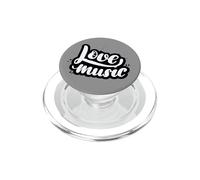 Love Music Stylish Script PopSockets PopGrip for MagSafe