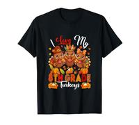 Love My 8th Grade Turkeys Thanksgiving Teacher Students Kids T-Shirt