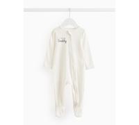 Love My Daddy Slogan Zip Sleepsuit 9-12 months