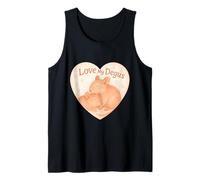 Love My Degus Heart Degu Lover Tank Top