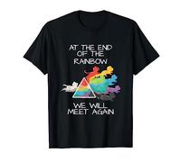 Love My Dog At The End Of The Rainbow We Will Meet Again Dog T-Shirt