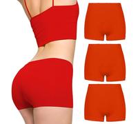 Love My Fashions ® 3 Pack Womens Boxers Underwear Shorts High Waisted Seamless knickers for Ladies Stretchy Tummy Control, Breathable Hipster Multipack Shorts for Running, Workout Female Black Briefs