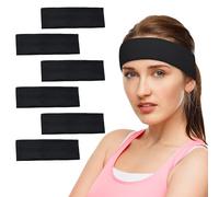 Love My Fashions® 7cm Sports Headbands for Women UK Unisex Wide Plain Stretchy Soft Hair Bandeau for Gym Exercise Yoga
