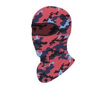 Love My Fashions Balaclava Ski Mask, Motorcycle UV Protector, Thermal Neck Gaiter for Outdoor, Summer Cooling Face Cover for Men/Women (UK, Alpha, One Size, CAMOPrint-Red)