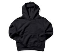 Love My Fashions Boys Hoodie Pullover Sweatshirt Plain top for Children Unisex Hooded Sweater Long Sleeve Top and Jumper for kids Black