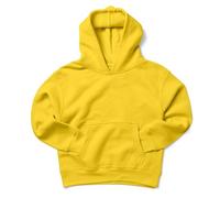 Love My Fashions Boys Hoodie Pullover Sweatshirt Plain top for Children Unisex Hooded Sweater Long Sleeve Top and Jumper for kids Yellow
