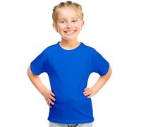 Love My Fashions® Boys Plain Cotton T Shirts Soft Crew Neck Short Sleeve Tops Perfect for Everyday Wear School Uniform Holidays Sports and Casual Outfits