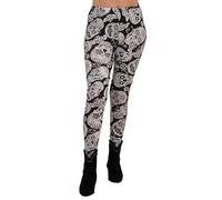Love My Fashions® Halloween Leggings Women High Waisted Stretchy Pants Pumpkin Ghost Skull Skeleton Prints Perfect Party Running Gym Fancy