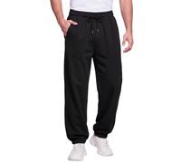Love My Fashions® Joggers for Men UK Fleece Sweatpants Bottoms with Pockets | Cotton Blend Fabric, Lightweight Feel, Skin-Friendly Material, Closed Hem Finish, Back Pocket