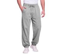 Love My Fashions® Joggers for Men UK Fleece Sweatpants Bottoms with Pockets | Cotton Blend Fabric, Lightweight Feel, Skin-Friendly Material, Closed Hem Finish, Back Pocket