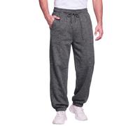 Love My Fashions® Joggers for Men UK Fleece Sweatpants Bottoms with Pockets | Cotton Blend Fabric, Lightweight Feel, Skin-Friendly Material, Closed Hem Finish, Back Pocket