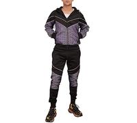 Love My Fashions® Men's Athletic Full-Zip Multi-Print Tracksuits Sports Casual Sweat Suit Slim Fit Warm Up Two-Piece Set
