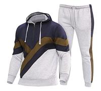 Love My Fashions® Men's Athletic Full-Zip Multi-Print Tracksuits Sports Casual Sweat Suit Slim Fit Warm Up Two-Piece Set