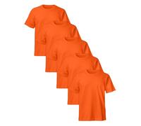 Love My Fashions Mens Plain Tshirt, Crew Neck and Short Sleeve Premium Cotton Shirts For Men Pack of 5