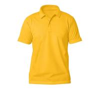 Love My Fashions® Mens Polo Shirts Short Sleeves & Knitted Collar, Regular Fit, Casual Plain Cotton T-Shirt for Men Yellow