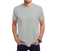 Love My Fashions Men's Round Neck Short Sleeves Plain T-Shirt