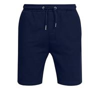 Love My Fashions Men's Shorts tarley Fleece Jogging Sweat Shorts with Pockets Jogger Shorts Men Drawstring Comfy Jersey Shorts for Men UK Navy