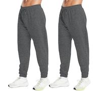 Love My Fashions Mens Trousers Fleece Tracksuit Bottoms Elasticated Drawstring with Zip Pockets Cuffed Sweatpants Gym Sports Joggers Mens Charcoal/Charcoal