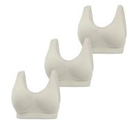 Love My Fashions® Sports Bras for Women 1 & 3-Pack Super Comfort Bra Wirefree Seamless NonPadded Everyday Sleeping Gym Yoga Bralette