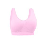 Love My Fashions® Sports Bras for Women 1 & 3-Pack Super Comfort Bra Wirefree Seamless NonPadded Everyday Sleeping Gym Yoga Bralette Baby Pink