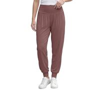 Love My Fashions® Women Plain & Printed Alibaba Harem Baggy Style Trouser Ankle Cuff Elastic High Waist Full-Length Pajama Gym Sports Casual wear Yoga Pants Mocha