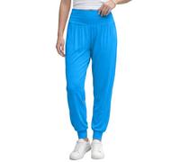 Love My Fashions® Women Plain & Printed Alibaba Harem Baggy Style Trouser Ankle Cuff Elastic High Waist Full-Length Pajama Gym Sports Casual wear Yoga Pants Turquoise