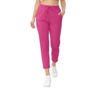 Love My Fashions® Womens Athletic Italian Active Yoga Trouser Pants Ladies Elasticated Drawstring Waist Open Ankle Sportswear Stretchy Cotton Summer Pajama Jogging Bottoms with Pockets Plus Size