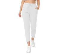 Love My Fashions® Womens Athletic Italian Active Yoga Trouser Pants Ladies Elasticated Drawstring Waist Open Ankle Sportswear Stretchy Cotton Summer Pajama Jogging Bottoms with Pockets Plus Size