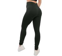 Love My Fashions® Womens High Waisted Fleece Lined Yoga Leggings Soft and Casual Winter Warm Thick Stretchy Tights for Ladies Khaki