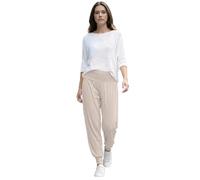 Love My Fashions Womens Pants Trousers Alibaba Harem Ankle Cuff, Plain - Beige, Small/Medium