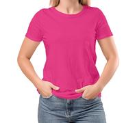 Love My Fashions® Womens Plain Cotton T Shirts Soft Crew Neck Short Sleeve Tops Ideal for Everyday Wear Work Gym Holidays Summer Fashion and Casual Outfits