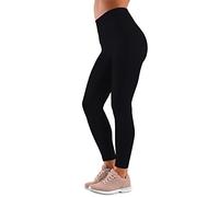 Love My Fashions® Womens Super Soft High Waisted Elasticated Warm Thick Fleece Lined Seamless Full Length Leggings Black
