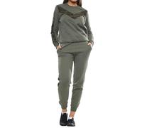 Love My Fashions® Womens Tracksuit 2 Piece Set Plain Multi Printed Full Sleeves Side Panel Ladies Co ord Set Loungewear Outfit For Sports Workout