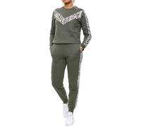Love My Fashions® Womens Tracksuit 2 Piece Set Plain Multi Printed Full Sleeves Side Panel Ladies Co ord Set Loungewear Outfit For Sports Workout