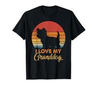 Love My Granddog Yorkshire Terrier Grandparents T-Shirt