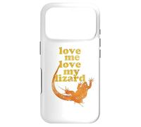 Love my lizard reptile pet zard Iguana Gecko bearded dragon Case for iPhone 17 Pro