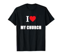 Love My Local Church Pastor Jesus Worship Sunday School T-Shirt
