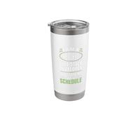 Love My New Schedule Retired Full-Stack Developer Stainless Steel Insulated Tumbler