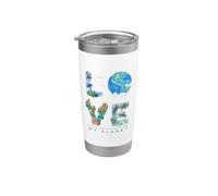 Love My Planet/Earth Day Environment, Climate Change Stainless Steel Insulated Tumbler