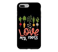 Love My Roots Quote Vegetables Growing Flowers Gardening Case for iPhone 7 Plus/8 Plus