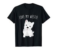 Love My Westie Westhighland Terrier Gift Dogs T-Shirt