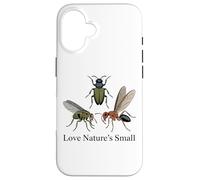 Love Natures Small Insect Beetle Fly Ant Botanical Art Case for iPhone 16